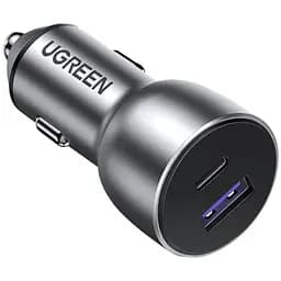 Автомобильное зарядное устройство Ugreen CD130 Dual USB Car Charger Space Gray (30780)