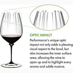 Келих для червоного вина Riedel Fatto A Mano Performance Cabernet/Merlot 834 мл (4884/0D) - мініатюра 3