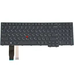 Клавіатура для ноутбука LENOVO (ThinkPad:T16, P16s Gen 1) rus, storm grey, підсвічування клавіш - мініатюра 2