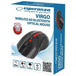 Мишка Esperanza Virgo 6D Bluetooth Red (EM129R) - мініатюра 2