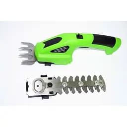 Ножиці для газонів і кущів акумуляторні зелений
