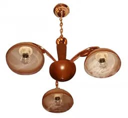 Люстра підвісна Brille дерев'яна E27 60W BR (BKL-410S/3)