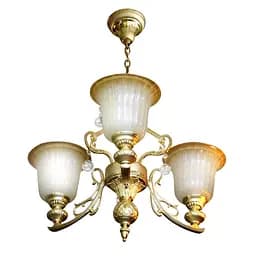 Люстра підвісна Brille прованс для холу E27 60W G (BKL-179S/3)