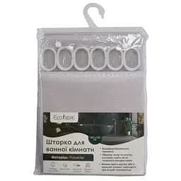 Шторка для ванної кімнати Eco Fabric Піка 180*180 см сірий (EF-1801-GR)
