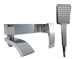 Смеситель для ванны короткий поворотный гусак Ø35 Gappo Jacob 1/4 G3207 Хром