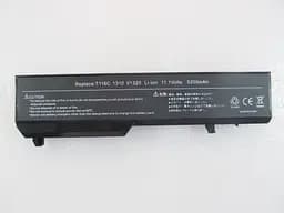 Акумулятор для ноутбука Dell Vostro 1310 T114C, 5200 mAh, 6cell, 11.1V, Li-ion, чорний