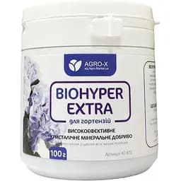 Минеральное удобрение Agro-x Biohyper extra Биохайпер Экстра для гортензий 100 г (47873)