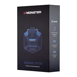 Навушники Monster Bluetooth XKT09 Wireless Bluetooth 5.2 Gaming earbuds 300mAh сині - мініатюра 2