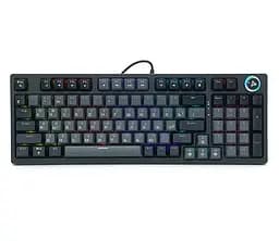 Клавиатура механическая игровая с подсветкой Fantech ATOM96 AMK-890 Blue switch, Eng/Укр/Рус, Black-Grey - мініатюра 2