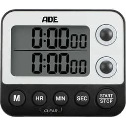 Таймер кухонный ADE ТД2100-1 двойной черный