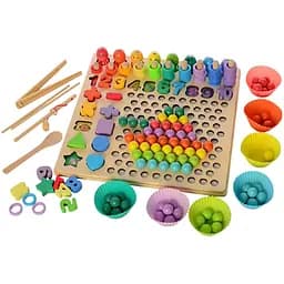 Дерев'яна іграшка мозаїка Limo Toy MD 2514