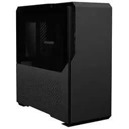 Корпус ALmordor сріблястийLining 160G ITX чорний, без БЖ, Mini Tower SFF, для Mini ITX, 1xUSB 3.0, 1xType-C, макс. CPU - 120 мм /