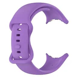 Силіконовий ремінець на смарт годинник Google Pixel Watch 41mm/2 41mm/3 41mm/4 41mm, Silicone, lilac, зі зручною застібкою, на фітнес браслет, ArmorStandart (ARM75413) - мініатюра 3
