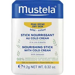 Дитячий стік для губ та обличчя Mustela Bebe Nourishing Stick з колд-кремом живильний 9.2 г