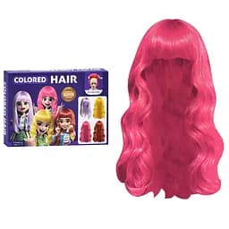 Набор для перевоплощения, парик 34 см, расческа, аксессуары C2008-09-10 (В ассортименте)