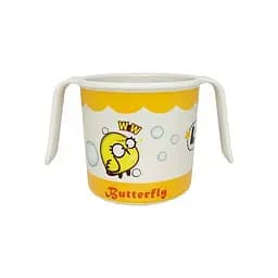 Чашка з бамбукового волокна Mega Zayka MGZ-0150(Yellow) з малюнком, 200 мл