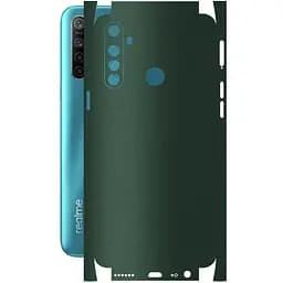 Захисна плівка StatusSKIN для Realme 5 Корпус Вініл Зелена матова