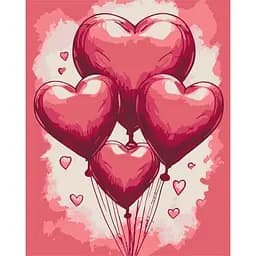 Картина по номерам "Шарики любви" 16507-AC 40x50 см