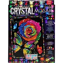 Набір для творчості Danko Toys Crystal mosaic Квітка 6 форм елементів (CRM-02-07)