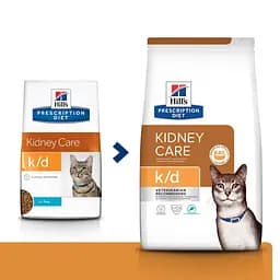 Сухий корм Hill's Prescription Diet k/d для котів підтримання функції нірок з тунцем 1.5 кг