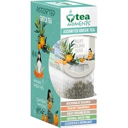 Чай Tea Moments Assorted Green tea кадди-пакет 33.6 г 15 пакетиков