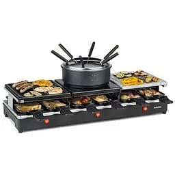 Гриль раклет Klarstein Fonduelette XL 3 в 1 1650W (10035220)