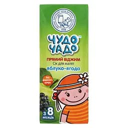 Сок Чудо-чадо Яблоко-ягода 200 мл