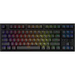 Клавіатура GamePro Red з Hot-Swap RGB Black дротова механічна (MK180B)