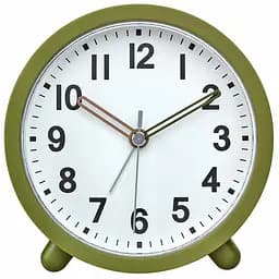 Будильник TFA бесшумный оливково-зеленый 113x50x113 мм (60104304)