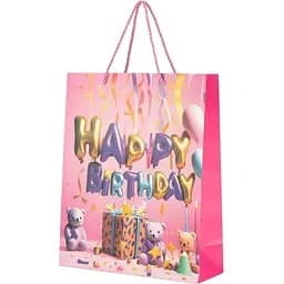 Пакет подарунковий XDW111132 Рожевий