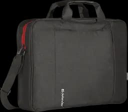 Сумка для ноутбука 16` Defender Geek, Black, поліестер, 390 х 310 х 55 мм (26084)