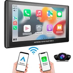 Портативний монітор Aspiring Auto Play DVR 1, Magnet, CarPlay, Android auto - мініатюра 14