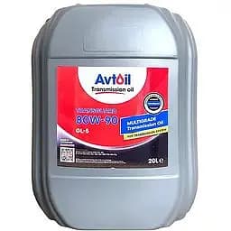 Олива трансмісійна Avtoil Transguard 80W90 API: GL-5, 20 л