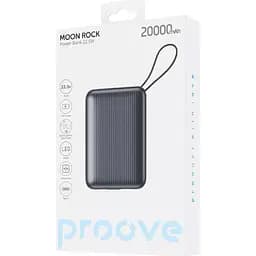 Зовнішній акумулятор Proove Moon Rock 20000mAh 22.5W Gray (PBM222012105) [136805] - мініатюра 3
