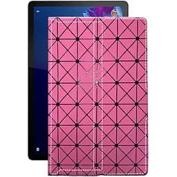 Чохол StatusCASE з екошкіри для планшету Lenovo Tab P11 Pro Рожевий ромб
