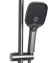 Душова система універсальна Qtap Gemini Gunmetal Black PVD з виливом QTGEM111GMB45688 - мініатюра 3