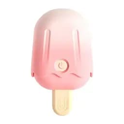 Вакуумний кліторальний вібростимулятор Ice Lolly у формі морозива Невеликий компактний розмір — вуманайзер на 10 режимів