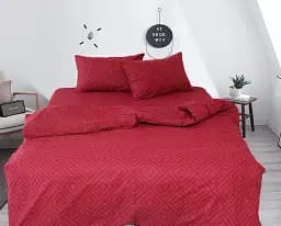 Комплект постельного белья TAG Tekstil R129Red Полуторный