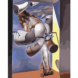 Раскраска по номерам Brushme Содомское самодовольство девственницы Сальвадор Дали (40х50) (BS52391)