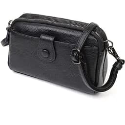 Клатч кожаный женский Vintage 19х12х7 см sum0022686