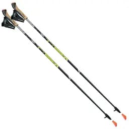 Палиці для скандинавської ходьби Gabel X-5 Black/Yellow 120 (7008351131200) фіксованої довжини