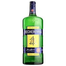 Уценка. Ликерная настойка на травах Becherovka, 38%, 0,7 л (55556)