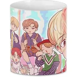 Кухоль GeekLand аніме BTS anime BTS 02.57 330 мл білий