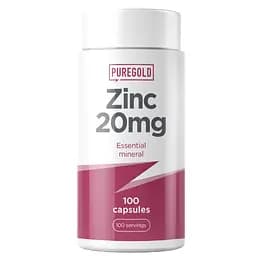 Цинк Pure Gold Zinc 20 mg 100 пігулок