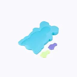 Килимок поролоновий у ванночку великий (В асортименті)