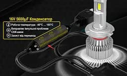 Комплект світлодіодних ламп Infolight M1 Dual Canbus H7 55W - мініатюра 5