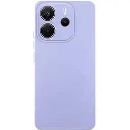 Чохол Lakshmi Silicone Cover Full Camera (AAA) для Xiaomi Redmi Note 14 4G (Int. version) Бузковий / Dasheen