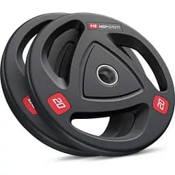 Набір дисків олімпійських Hop-Sport 2 х 20кг - мініатюра 2