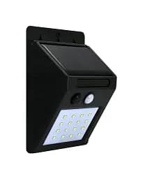 Вуличний світильник на сонячній батареї Goldlux 307644 Box LED 1x2,2W 6400K 270Lm IP44 чорний