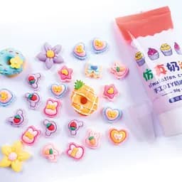 Набір для творчості Vladi Toys Клей з кабашонами. Сердечка мікс (VT4600-04) - мініатюра 3
